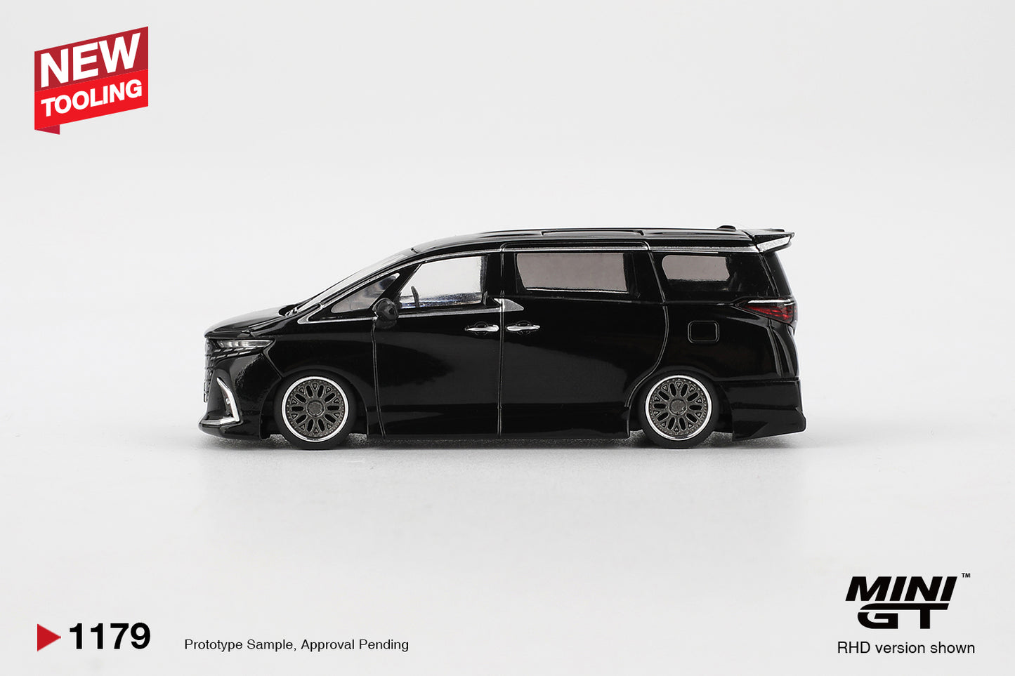MINI GT 1179 TOYOTA ALPHARD 40 KUHL BLACK