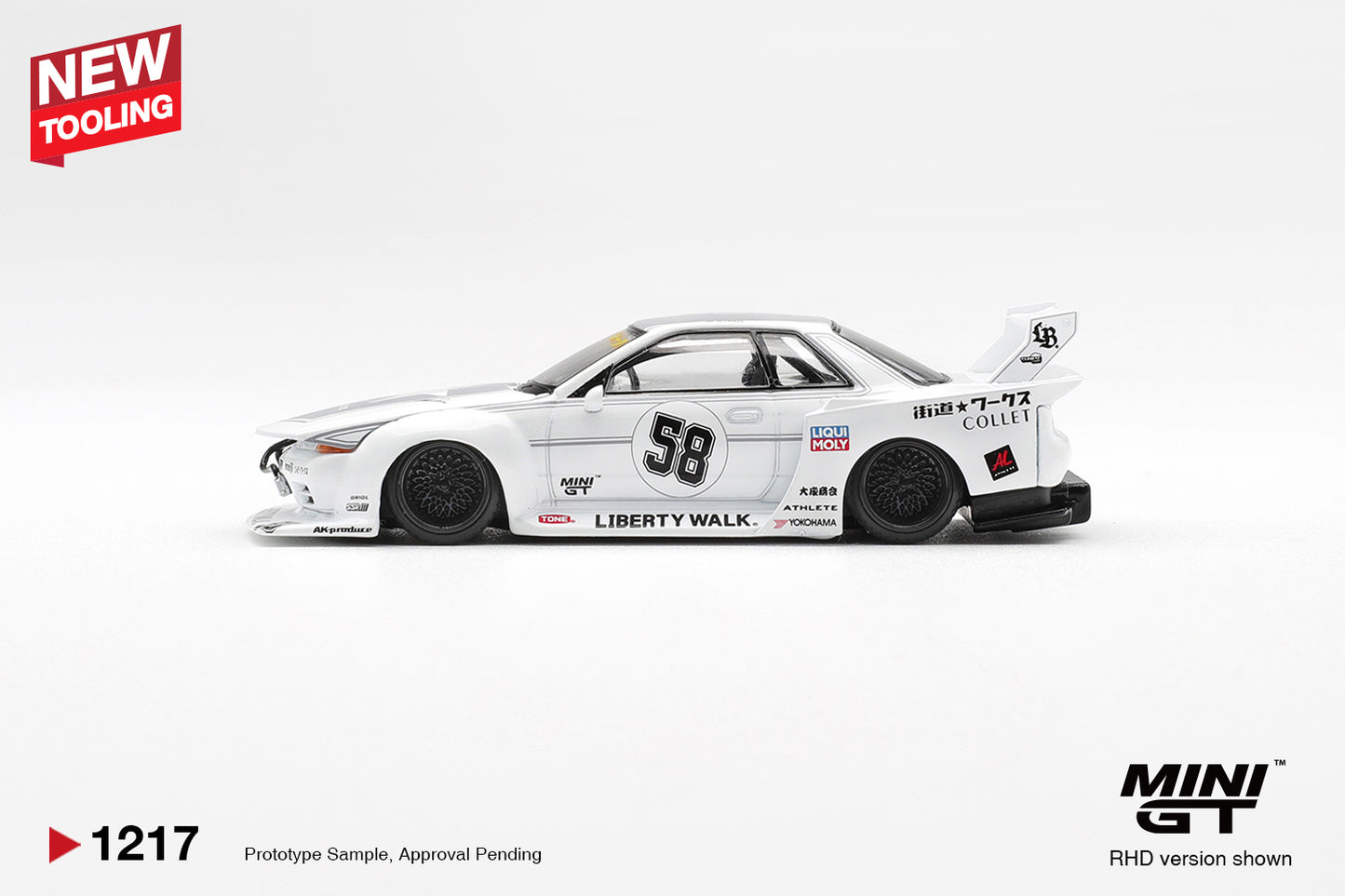MINI GT 1217 NISSAN SKYLINE GTR R32 KAIDO WORKS TAS 2025