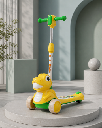 Minicubs Dino Kick Scooter