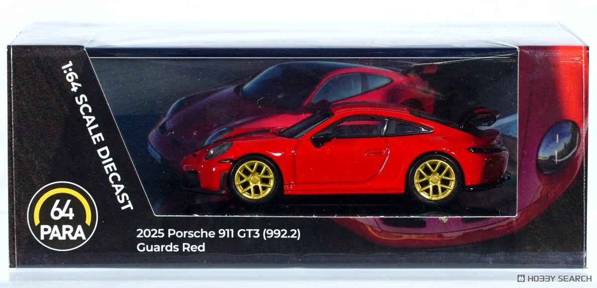 PARA64 1:64 2025 Porsche 911 GT3 (992.2) Guards Red PA-55871 (LHD)