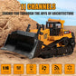 HUINA 1554 1:18 11CH Remote Control Heavy-Duty Bulldozer.