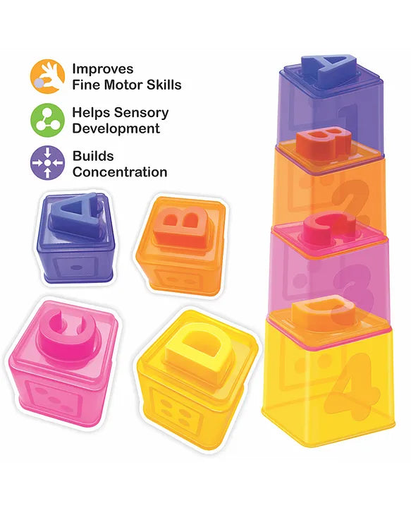 TOYMATE Toymate Kiddy's Play World 6 in 1 Toys Play Set - Multicoloured (30 Pieces)