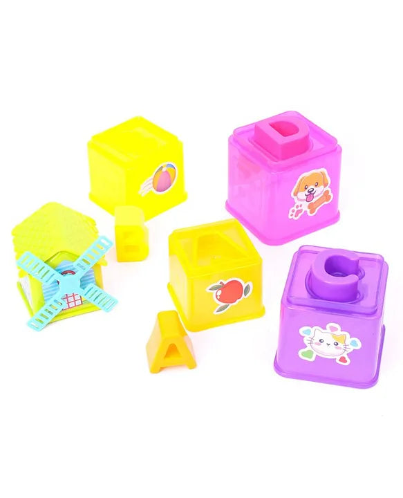 TOYMATE Toymate Kiddy's Play World 6 in 1 Toys Play Set - Multicoloured (30 Pieces)
