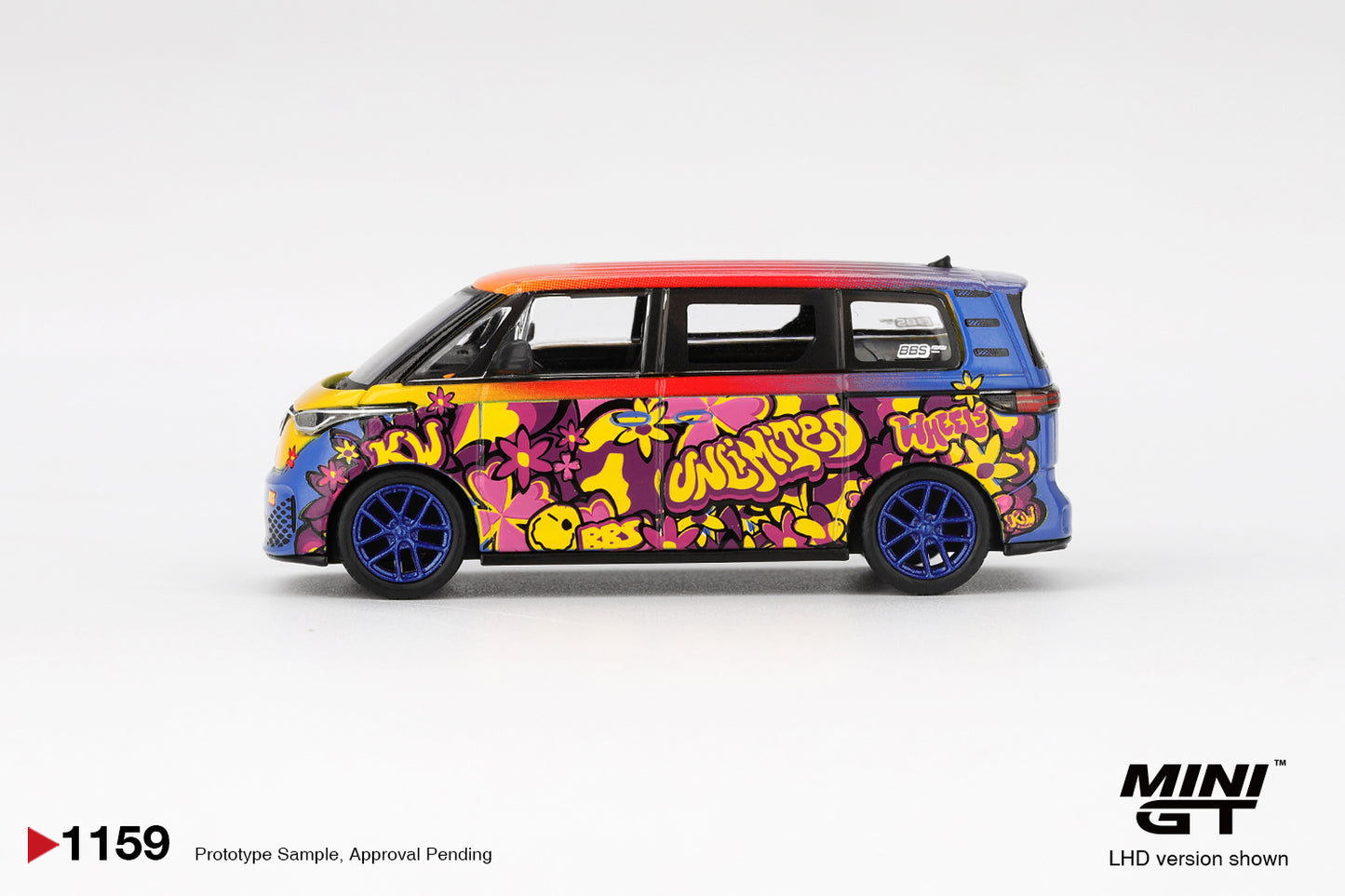 MINI GT 1159 VOLKSWAGEN ID.BUZZ KW/BBS