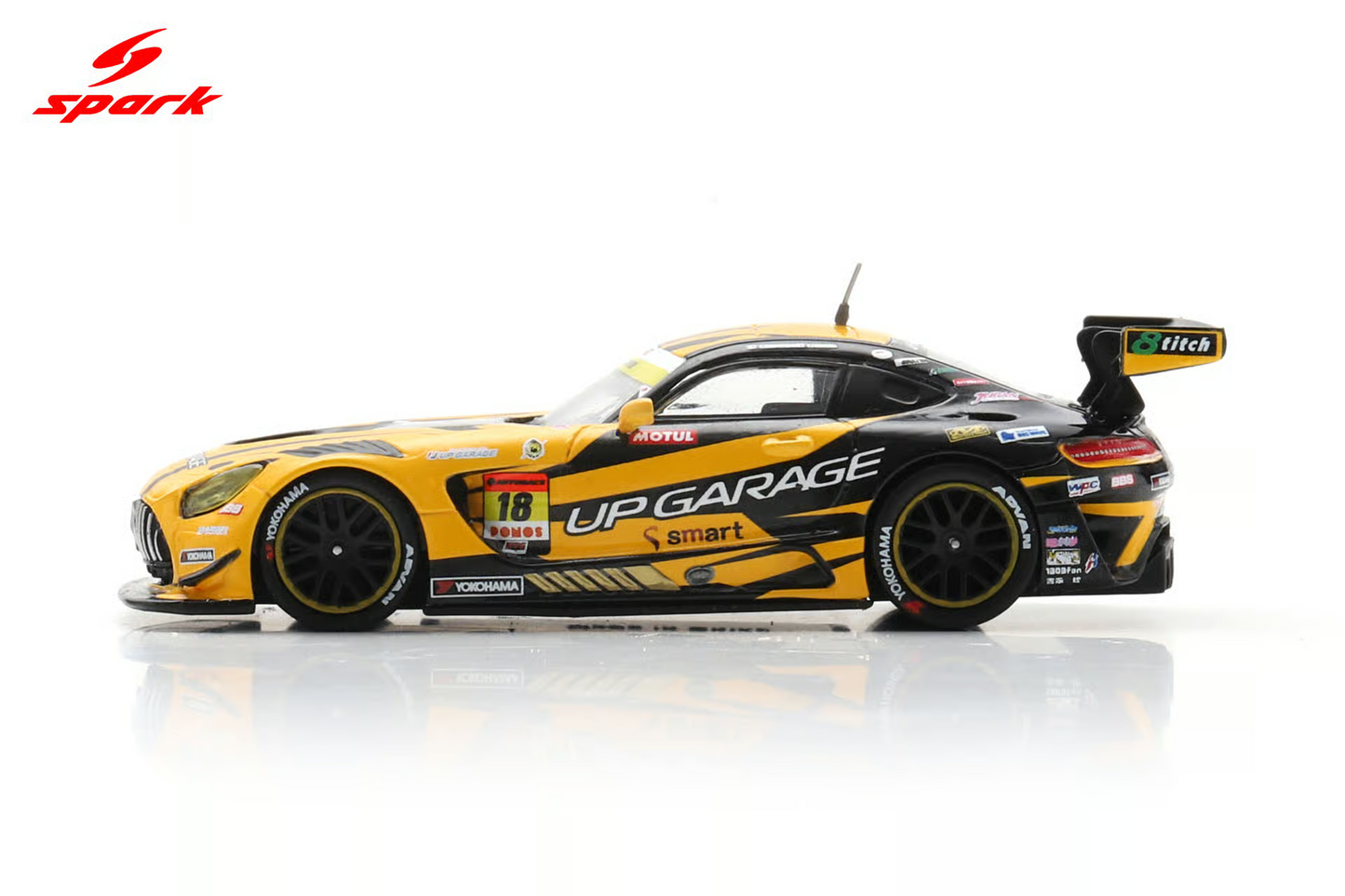 SPARK UPGARAGE AMG GT3 TEAM UPGARAGE NO.18 GT300 SUPER GT 2025 T. KOBAYASHI - Y. NOMURA