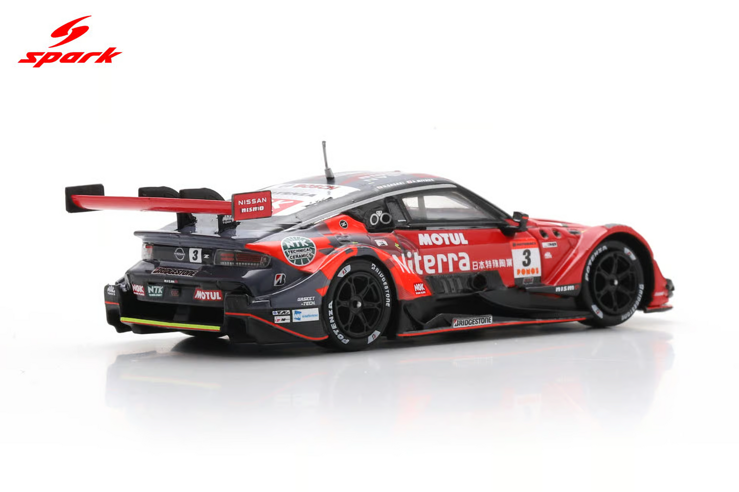 SPARK NITERRA MOTUL Z NISMO NDDP NO.3 GT500 SUPER GT 2025 D. SASAKI - A. MIYAKE