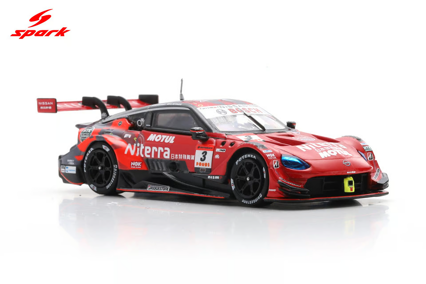 SPARK NITERRA MOTUL Z NISMO NDDP NO.3 GT500 SUPER GT 2025 D. SASAKI - A. MIYAKE
