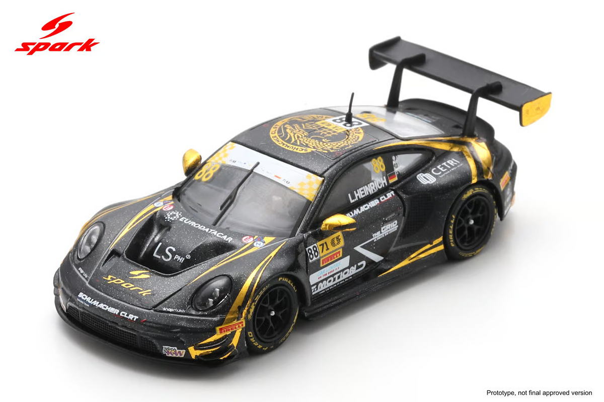 SPARK PORSCHE 911 GT3 R (992) NO.88 SCHUMACHER CLRT RACING TEAM FIA GT WORLD CUP MACAU 2024 LAURIN HEINRICH