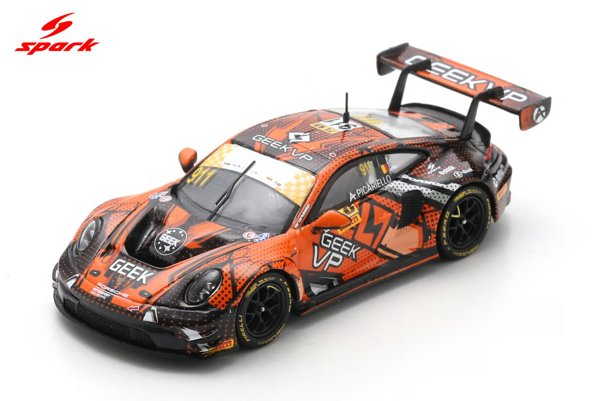SPARK PORSCHE 911 GT3 R (992) NO.911 ABSOLUTE RACING 4TH FIA GT WORLD CUP MACAU 2024 ALESSIO PICARIELLO