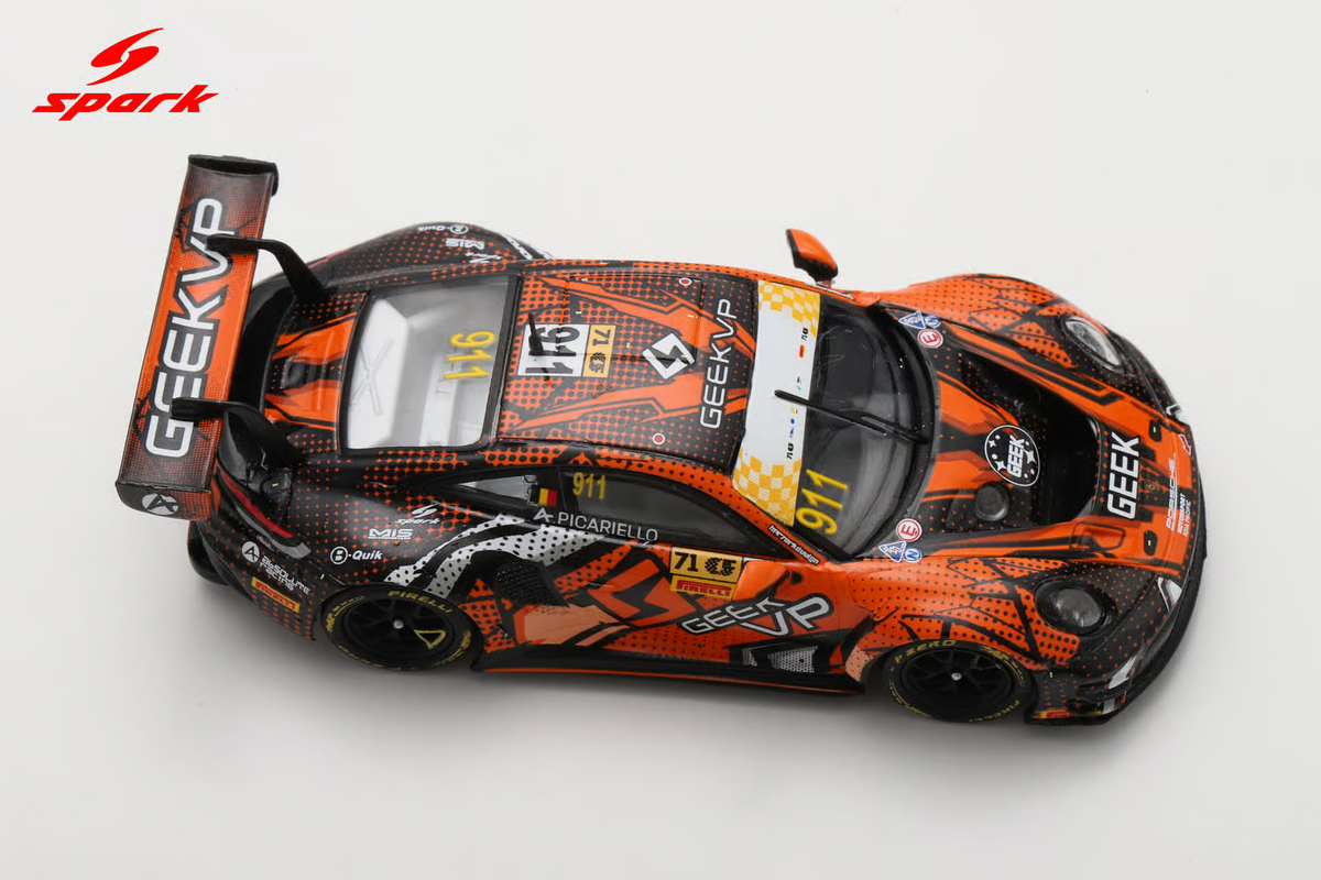 SPARK PORSCHE 911 GT3 R (992) NO.911 ABSOLUTE RACING 4TH FIA GT WORLD CUP MACAU 2024 ALESSIO PICARIELLO