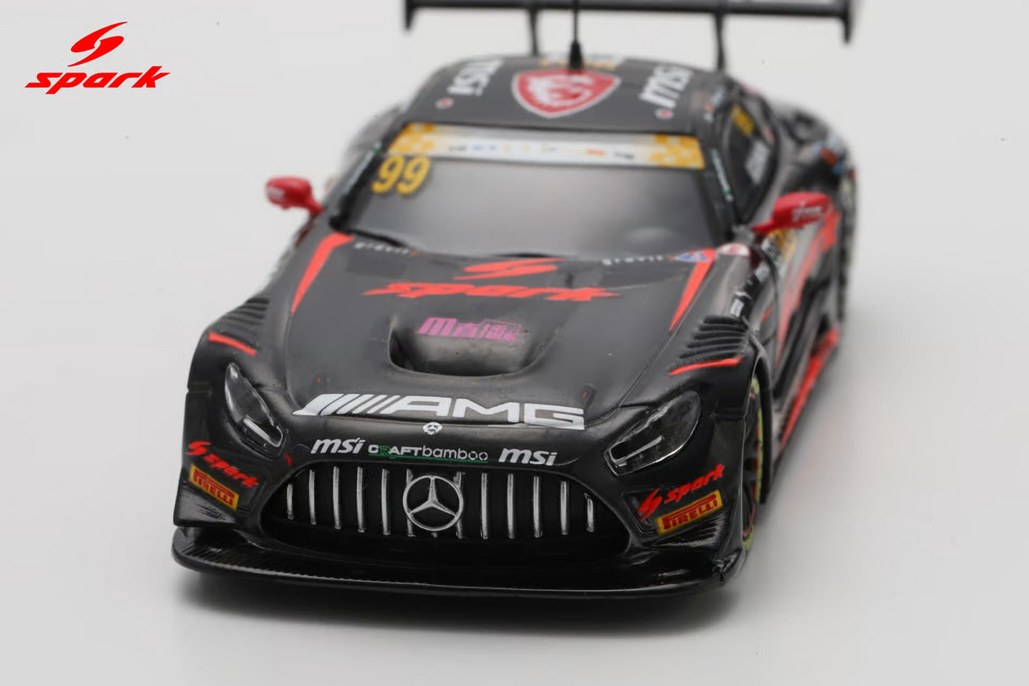 SPARK MERCEDES-AMG GT3 EVO NO.99 CRAFT-BAMBOO RACING FIA GT WORLD CUP MACAU 2024 JULES GOUNON