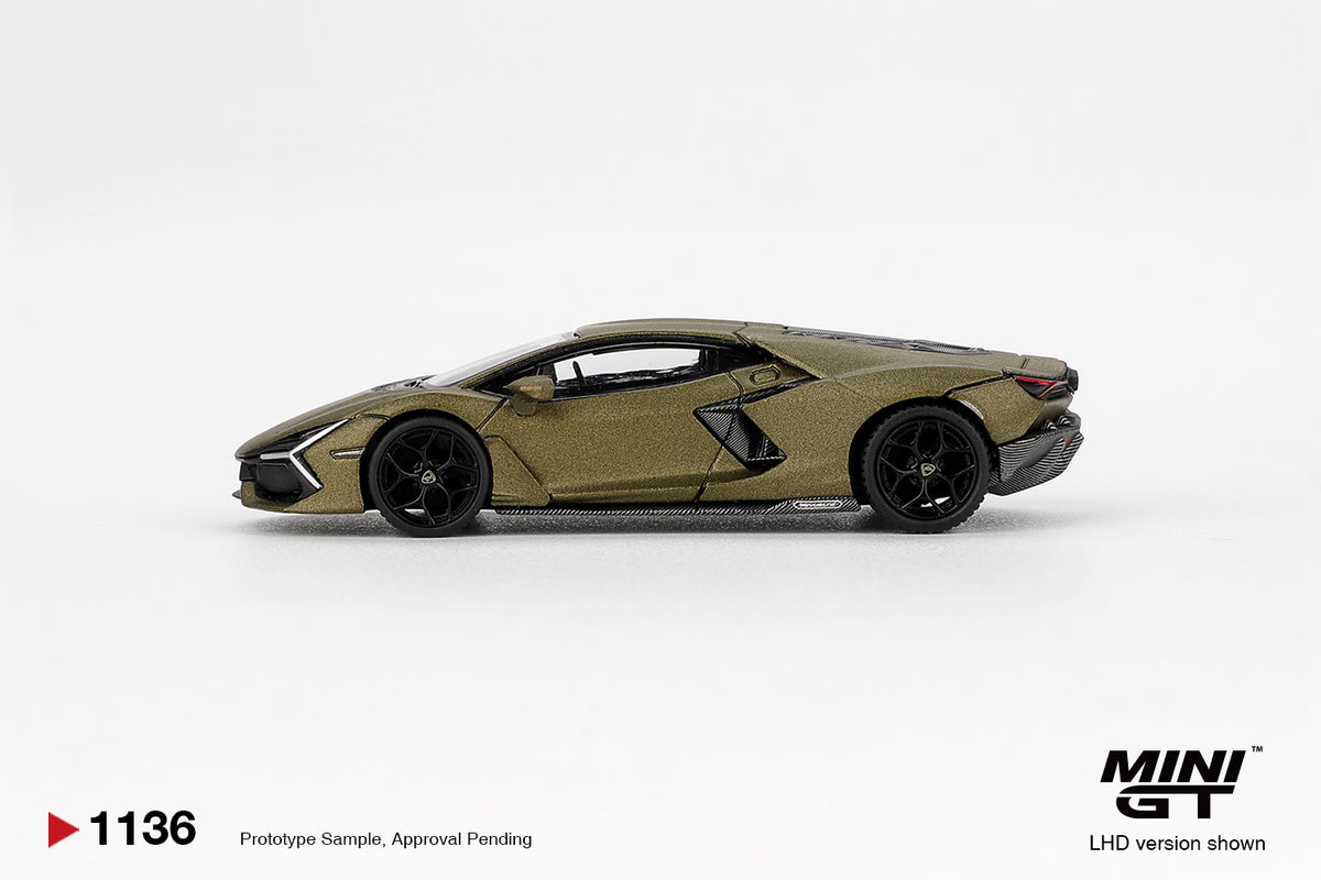 MINI GT 1136 LAMBORGHINI REVUELTO VERDE GEA MATTE