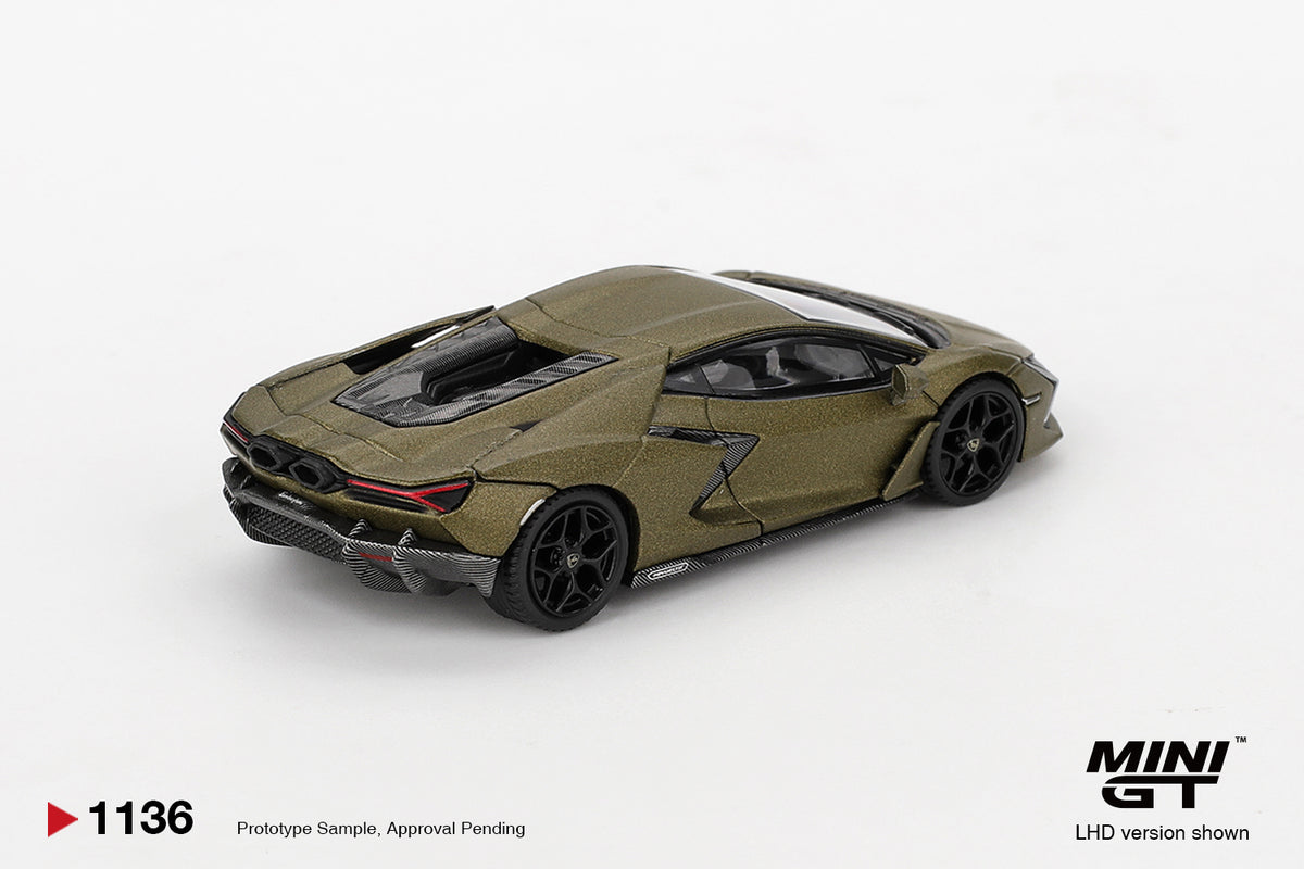 MINI GT 1136 LAMBORGHINI REVUELTO VERDE GEA MATTE