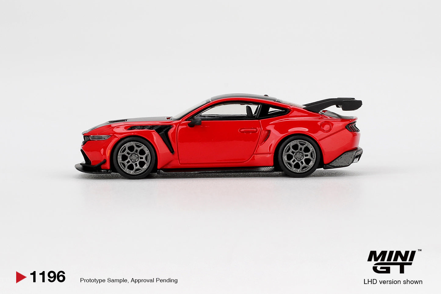MINI GT 1196 FORD MUSTANG GTD RACE RED