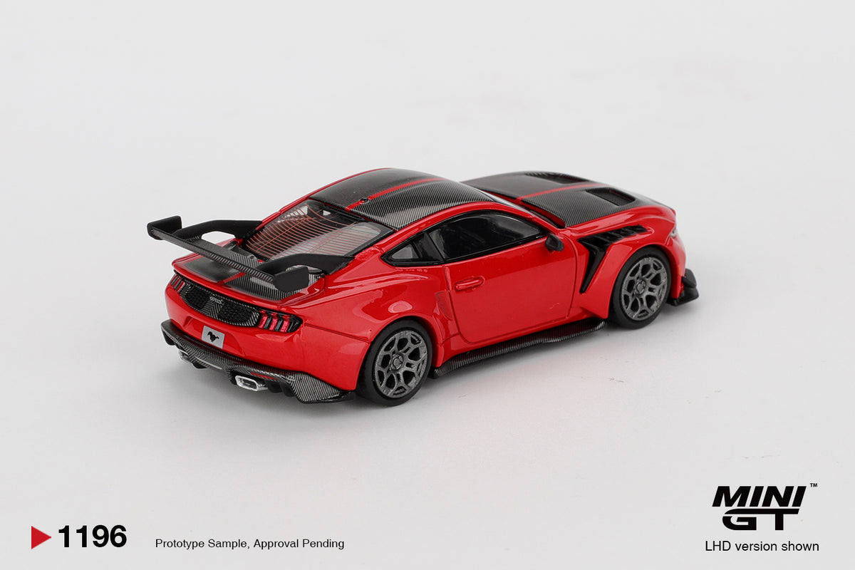 MINI GT 1196 FORD MUSTANG GTD RACE RED