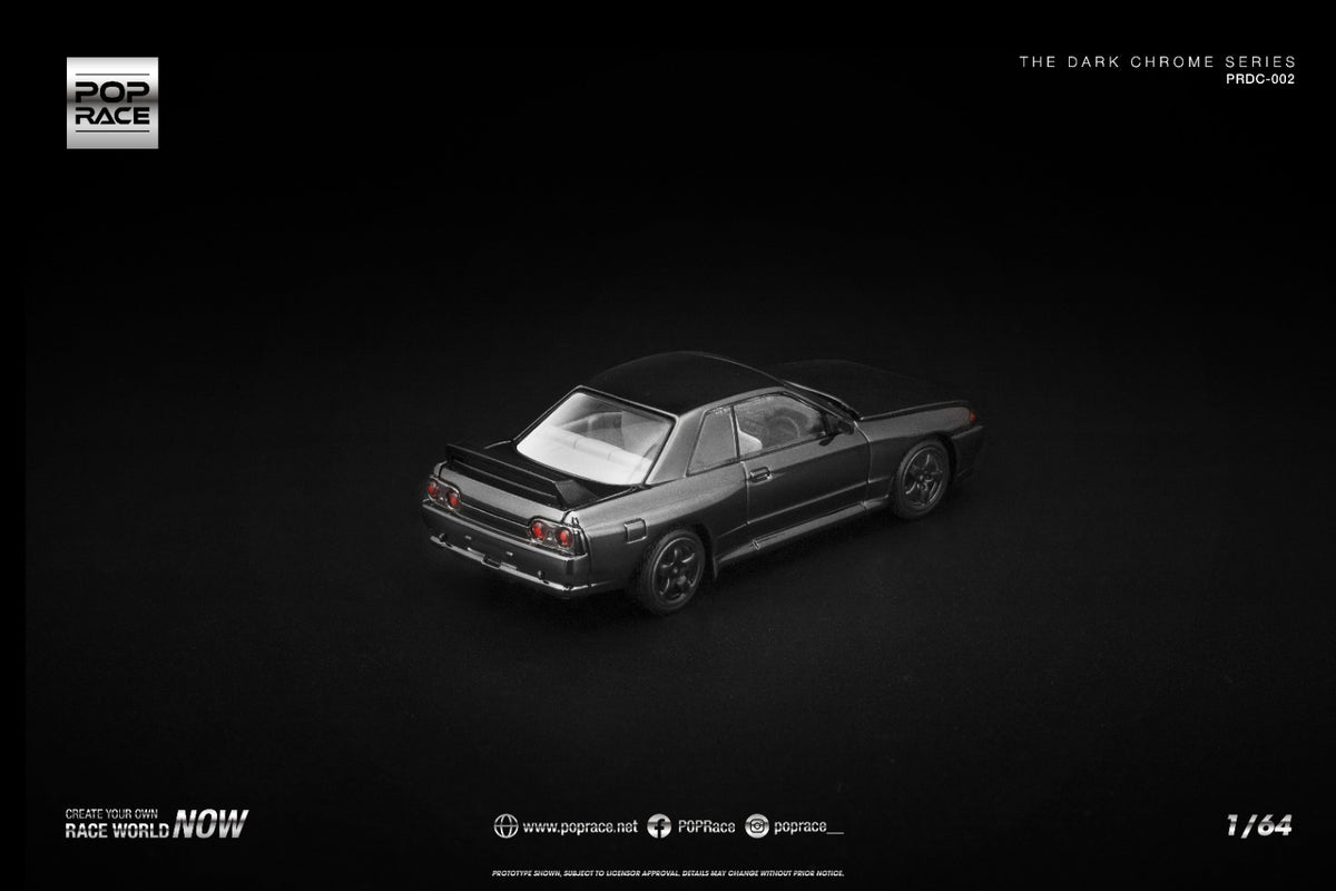 POP RACE PRDC002 R32 GT-R DARK CHROME R32 GT-R DARK CHROME