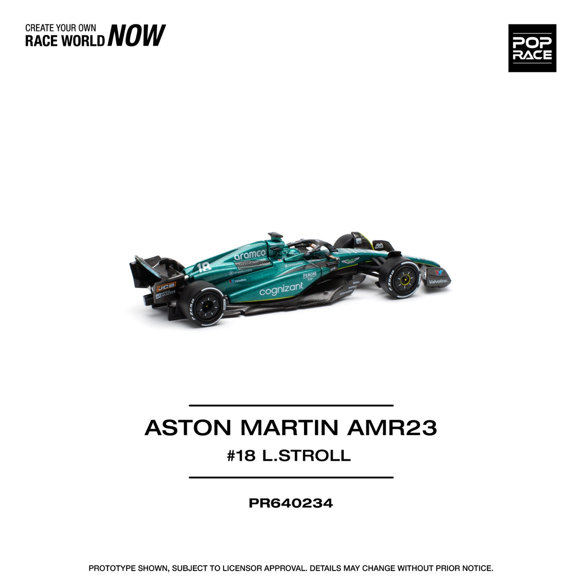 POP RACE PR640234 ASTON MARTIN AMR23 LANCE STROLL
