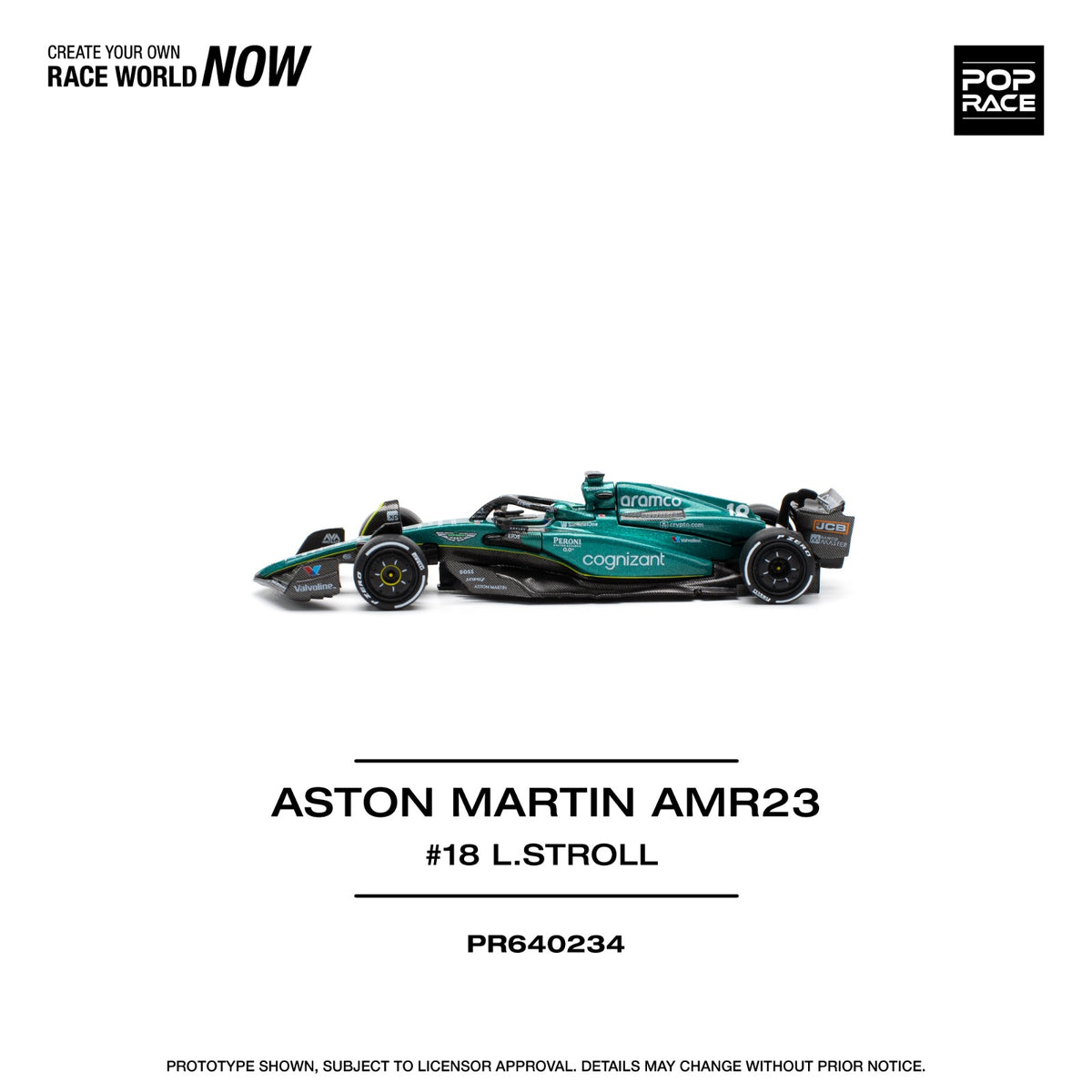 POP RACE PR640234 ASTON MARTIN AMR23 LANCE STROLL