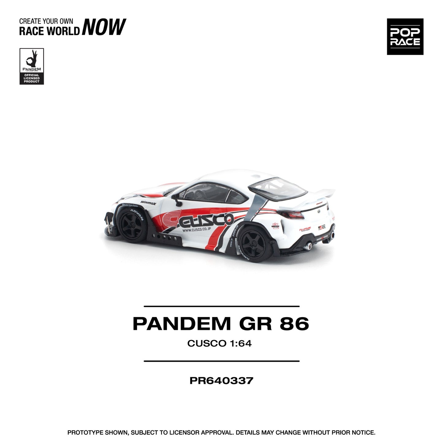 POP RACE PR640337 PANDEM GR 86 CUSCO