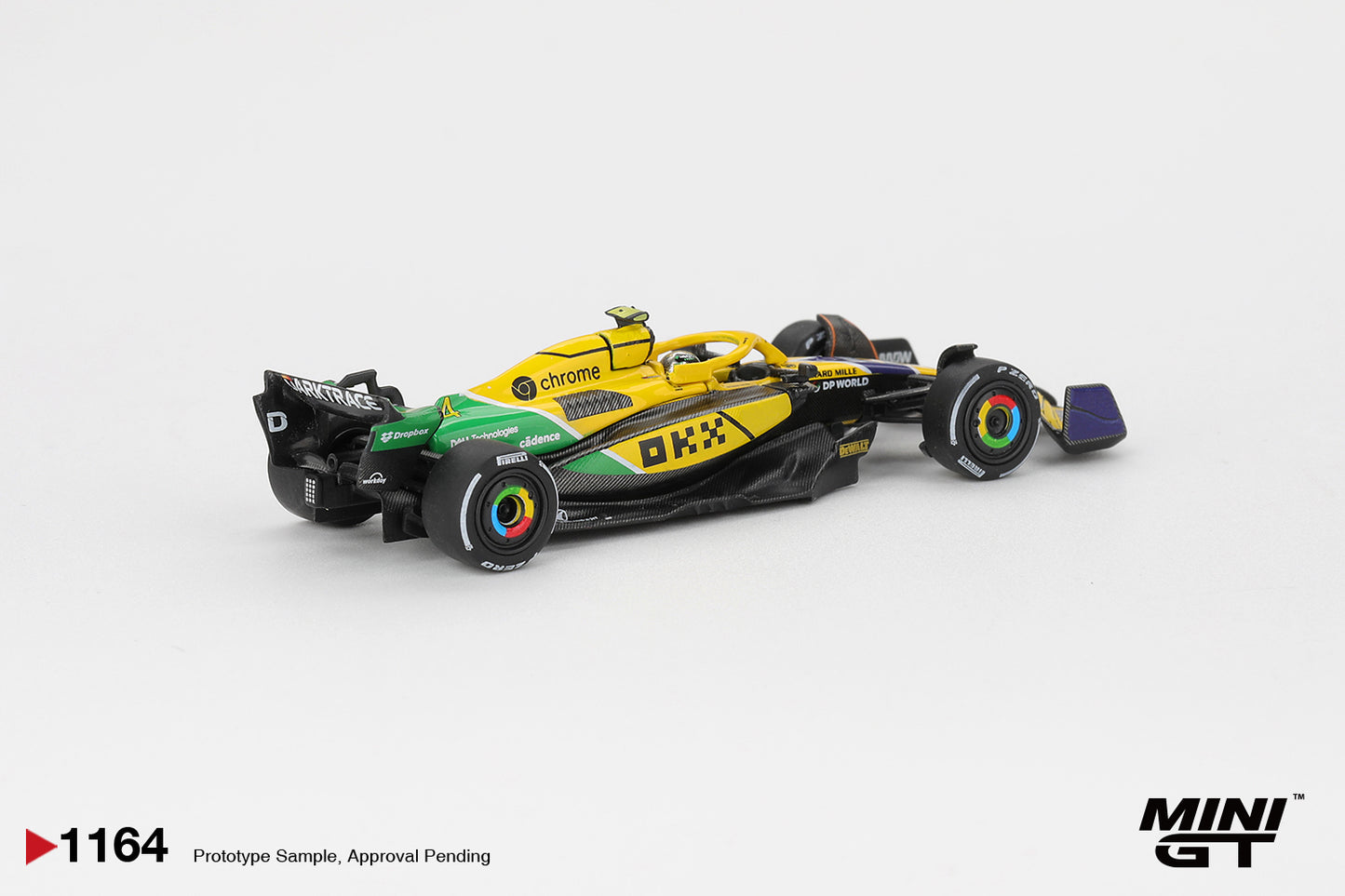 MINI GT 1164 BLISTER PACKAGING MCLAREN MCL38 #4 LANDO NORRIS 2024 F1 MONACO GP