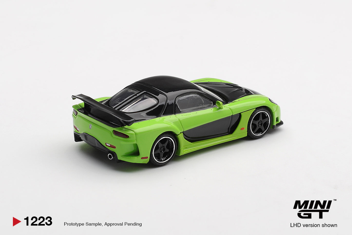 MINI GT 1223 BLISTER MAZDA RX-7 VEILSIDE FORTUNE7 GREEN
