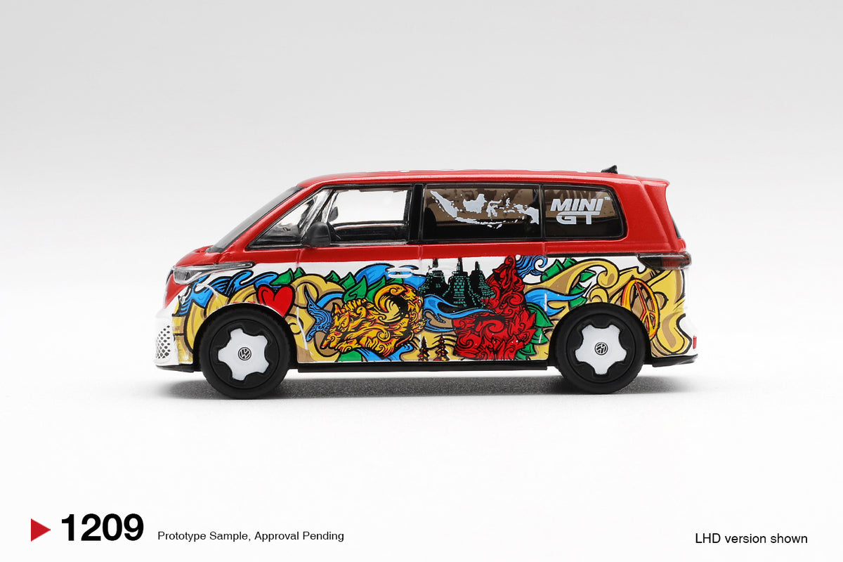 MINI GT 1209 BLISTER VOLKSWAGEN ID. BUZZ MIZU DESIGN
