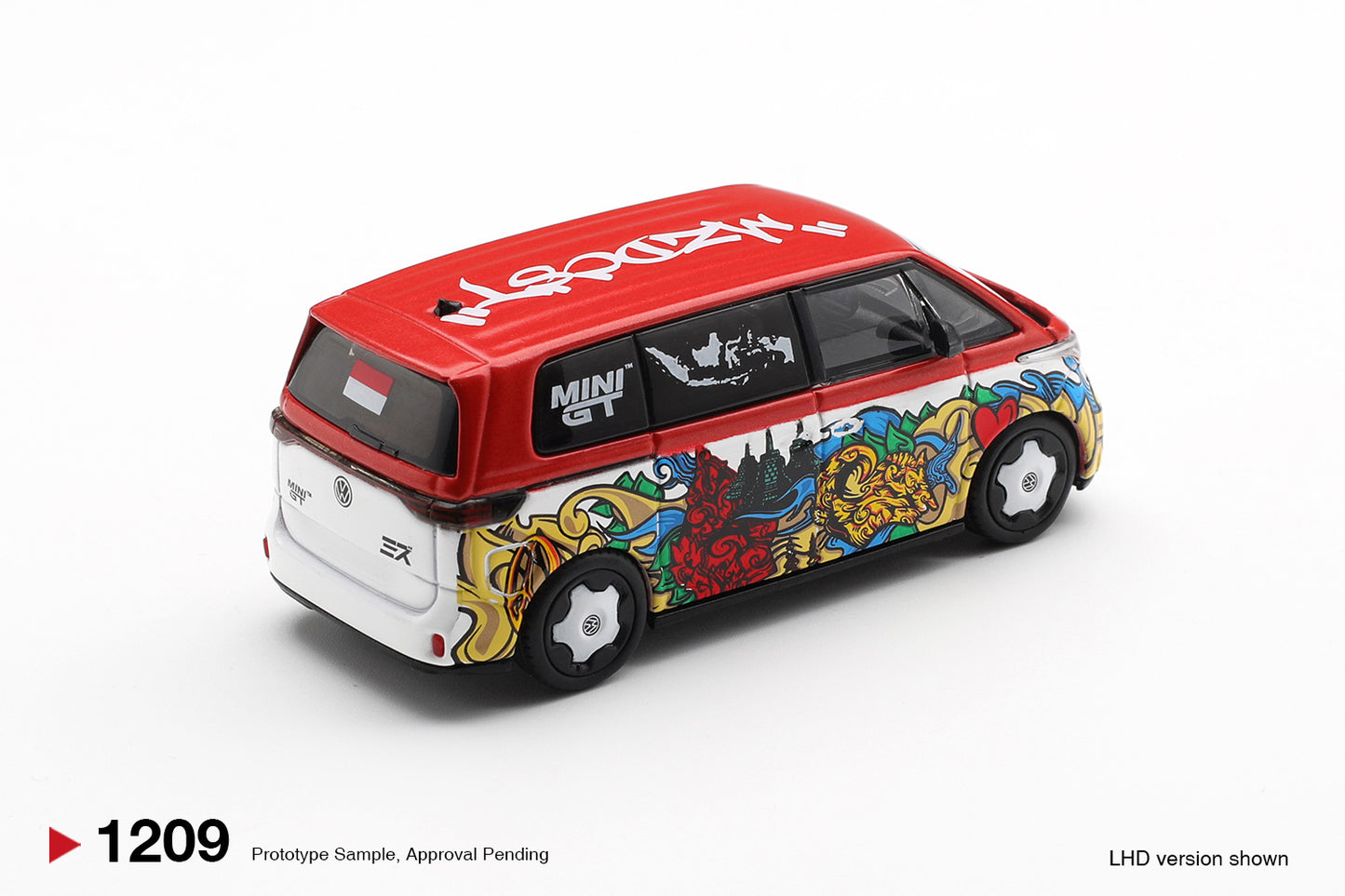 MINI GT 1209 BLISTER VOLKSWAGEN ID. BUZZ MIZU DESIGN