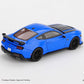 MINI GT 1141 FORD MUSTANG DARK HORSE 2024 GRABBER BLUE