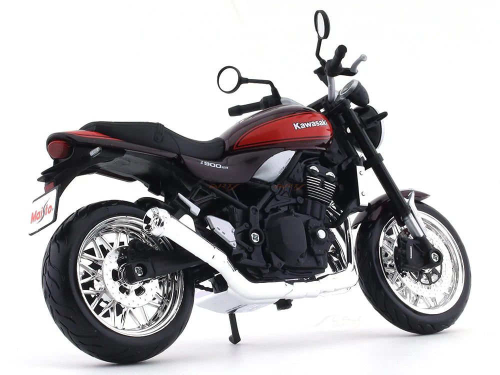 Maisto 1/12 Scale Kawasaki Z900 RS licensed Scale Model bike collectible.