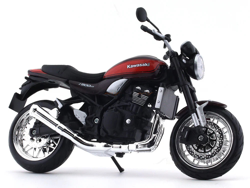 Maisto 1/12 Scale Kawasaki Z900 RS licensed Scale Model bike collectible.