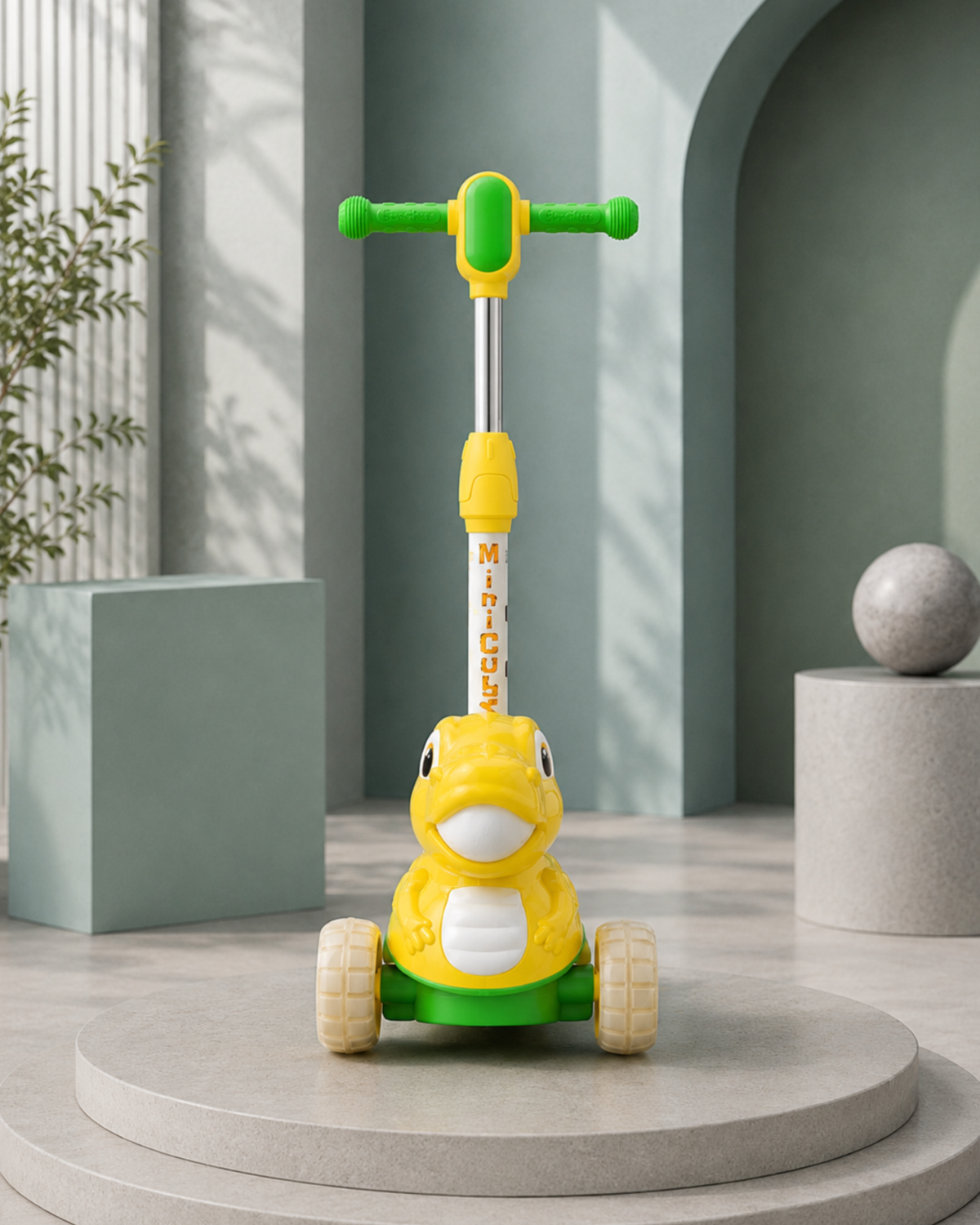 Minicubs Dino Kick Scooter