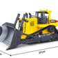 HUINA 1554 1:18 11CH Remote Control Heavy-Duty Bulldozer.