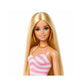 Barbie Doll with Swimsuit Beach-Themed Accessories.