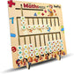 HEKU  3 in 1 Creative Educational Wooden Maths Puzzle Board Game for Kids & Adult.