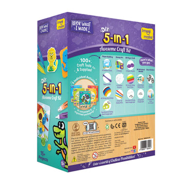 IMAGIMAKE 5-IN-1 AWESOME CRAFT KIT