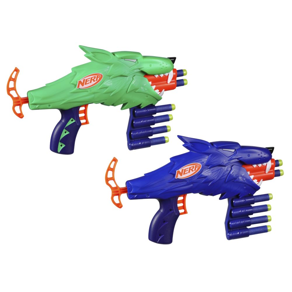 Nerf Wild Wolfpack Blaster Set. G0031