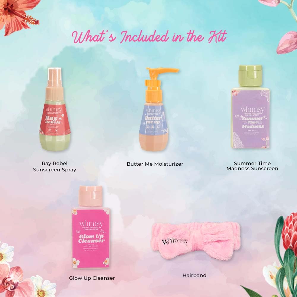 Whimsy Beauty Mini Skin Care Kit (Pack of 5)