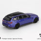 MINI GT 1190 BMW M3 COMPETION TOURING PORTMAO BLUE METALLIC.