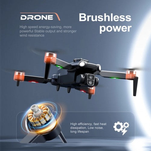Elision F9 HD Camera Drone with WiFi, Foldable RC Quadcopter.