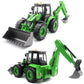 OUKAFEN Huina Remote Control 9 Channel 1:14 1579 Heavy Duty Backhoe Loader Bulldozer (JCB)