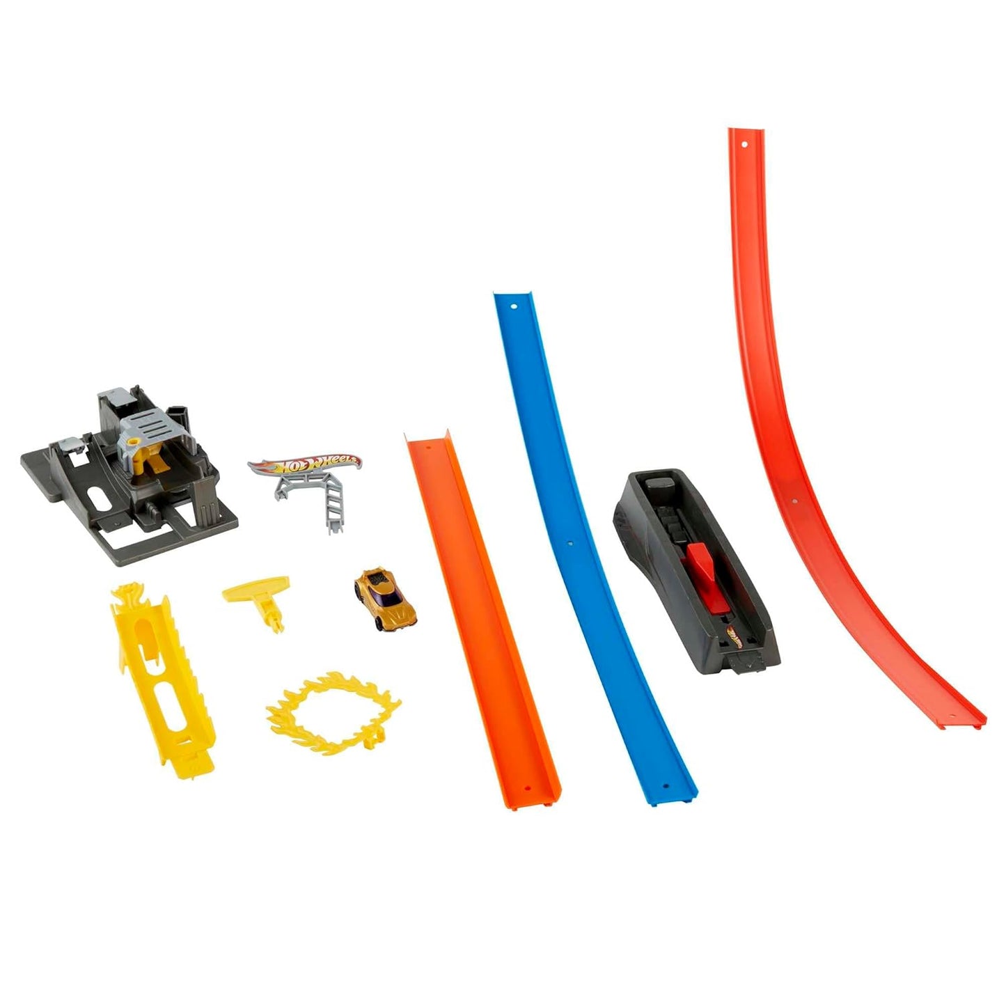 Hot Wheels Stunt Track Loop Flag Finish