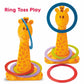 ToyMate Giraffix 3-in-1 Stacking, Sorting Ring Toss Toy.