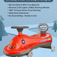 MOTHERTOUCH Dolphin Swing Car (Candy Red)