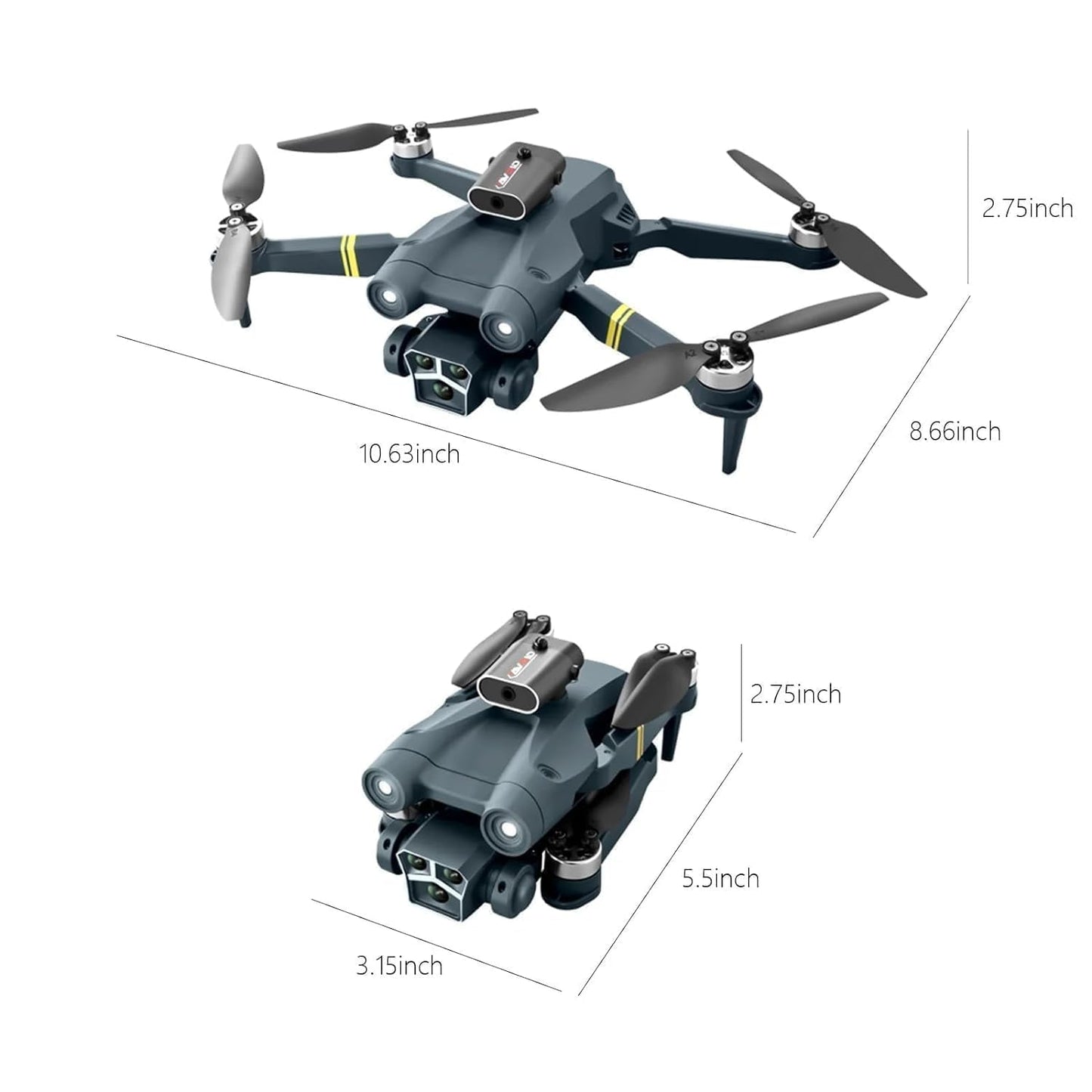M3 MAX Brushless Drone with 4K Camera