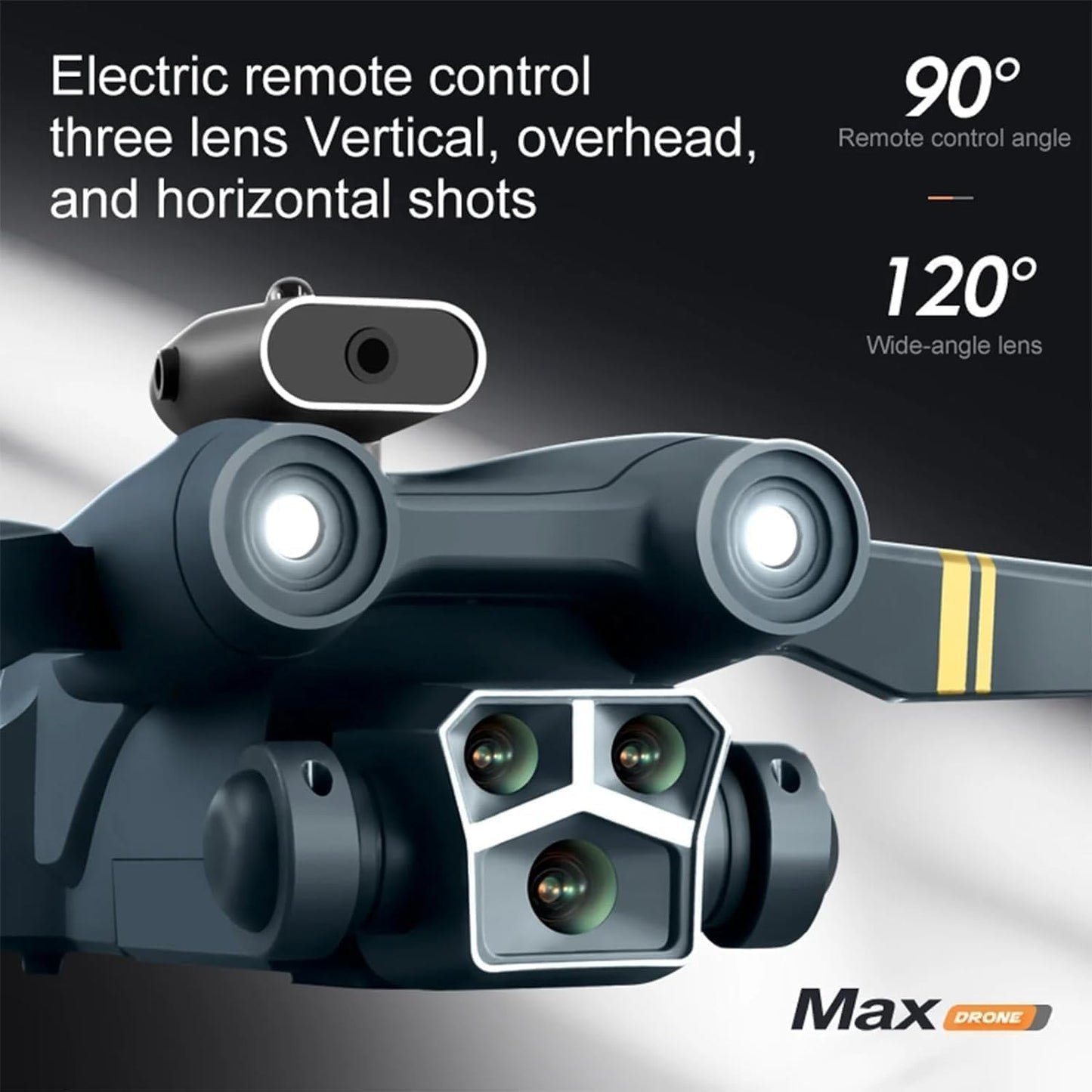 M3 MAX Brushless Drone with 4K Camera