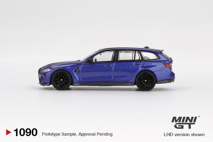 MINI GT 1190 BMW M3 COMPETION TOURING PORTMAO BLUE METALLIC.