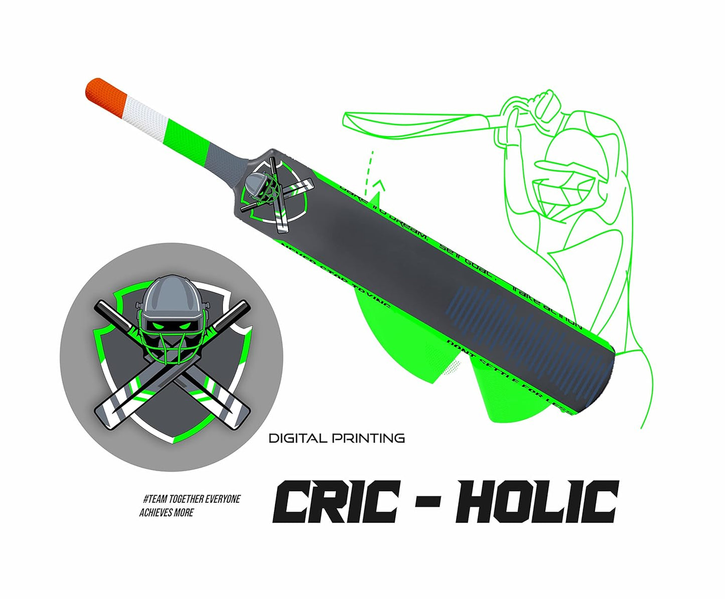 🏏 Jaspo Cric-Holic Senior Cricket Set 🏏