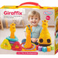 ToyMate Giraffix 3-in-1 Stacking, Sorting Ring Toss Toy.