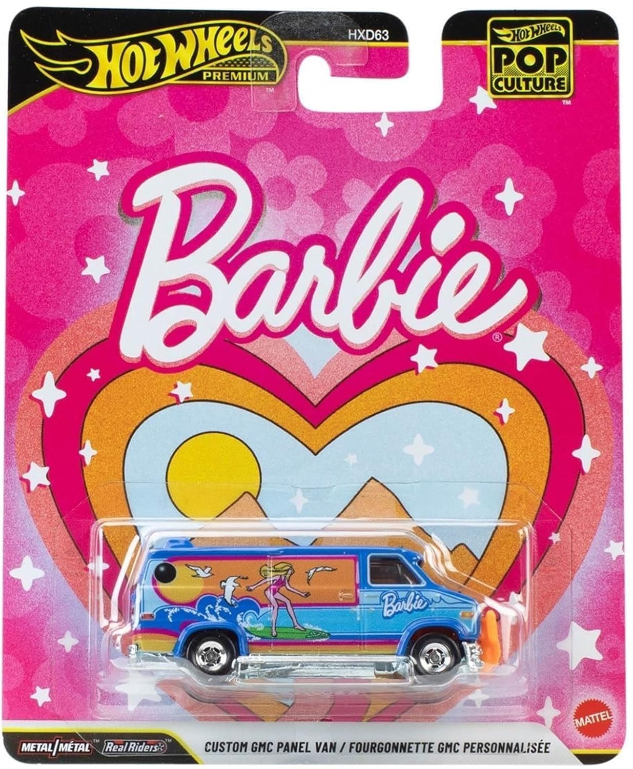 Hot Wheels Premium Pop Culture – Custom GMC Panel Van (Barbie)