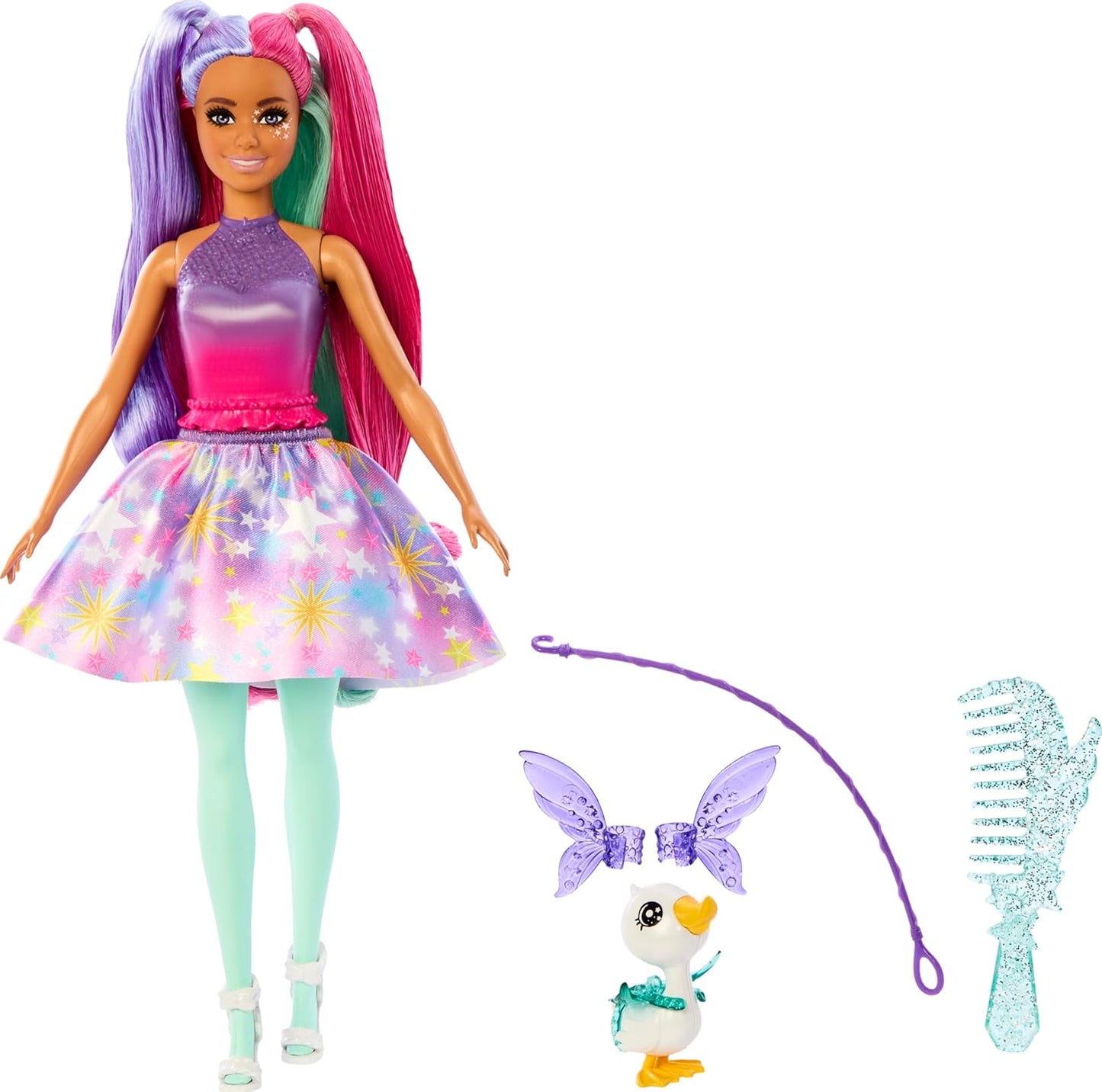 Barbie A Touch of Magic™ Doll & Accessories, The Glyph with Fantasy Outfit.(JCW50)